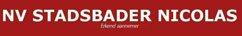 Logo Stadsbader Nicolas nv